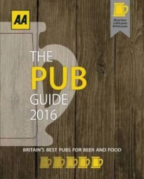 Image of Aa Pub Guide 2016 by Aa Publishing Book