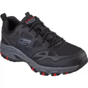 Image of Skechers Mens Hillcrest Trail Wide Leather Walking Trainers UK Size 10 (EU 45)