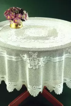 Image of Monica Floral Lace 16"x24" Doily