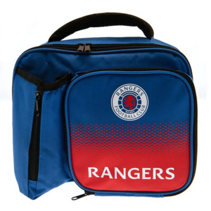 Image of Rangers Fc Fade Lunch Bag Royal Blue/red (One Size)