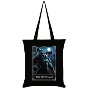 image of Deadly Tarot - Legends The Minotaur Tote Bag (One Size) (Black/Blue)