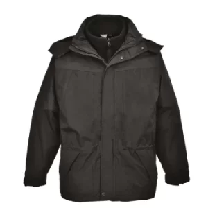 Image of Aviemore Mens 3-in-1 Waterproof Jacket Black 3XL