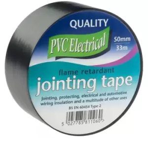 image of Ultratape - 50mm x 33m Black dpc Jointing Tape - Black