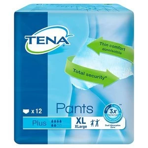 image of Tena Pants Plus XL 4x 12