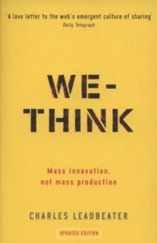 Image of We-Think by Charles Leadbeater Paperback