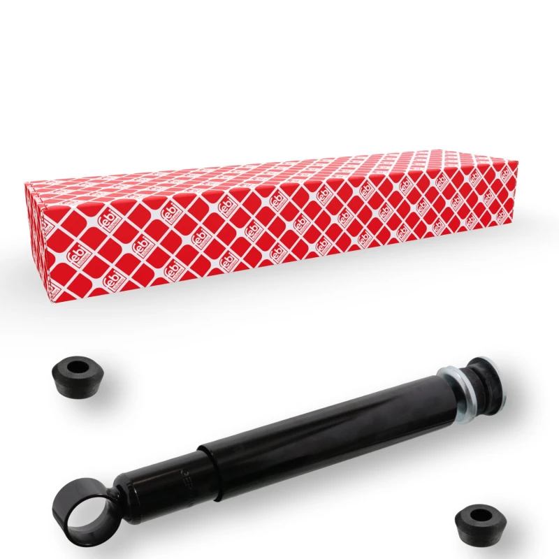Image of FEBI BILSTEIN 20303 Shock absorber Front Axle, Oil Pressure, Telescopic Shock Absorber, Bottom eye Shock Absorber (854)