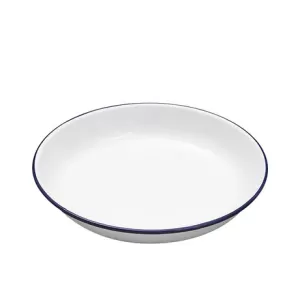 image of Falcon Dinner Plate - Traditional White 24cm x 2D