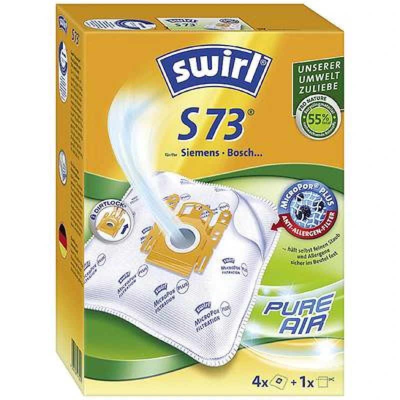 Image of Swirl MicroPor Plus S 73 Staubsaugerbeutel