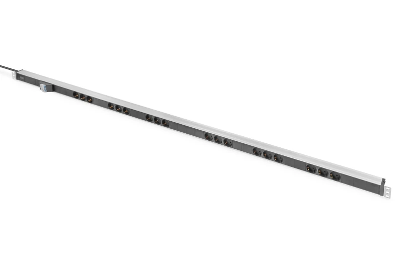 Image of Digitus Power strip with aluminum profile and integrated circuit break