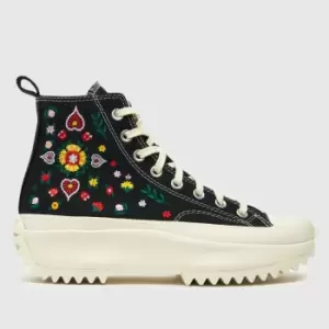 Image of Converse Black Run Star Hike Trainers