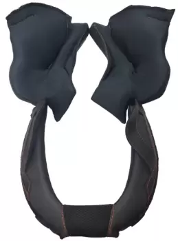 Image of Nexx X.Vilijord Cheek Pads and Neck Roll, black, Size XS, black, Size XS