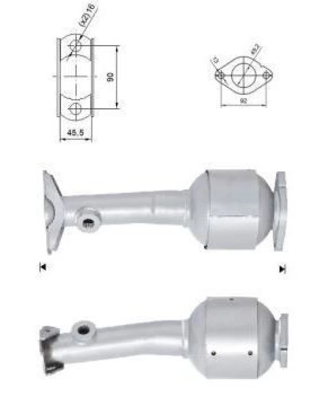 Image of Catalytic converter VEGAZ MIK-979