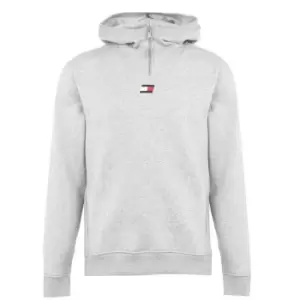 image of Tommy Sport Quarter Zip Hoodie - Grey