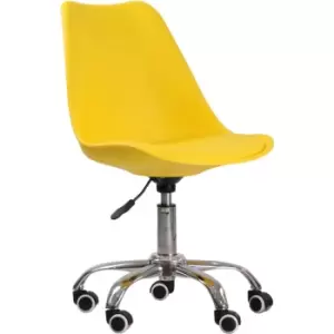 Image of Lpd Furniture - Orsen Swivel Office Chair Yellow