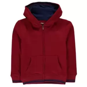 Wilson Full Zip Hoodie Boys - Red