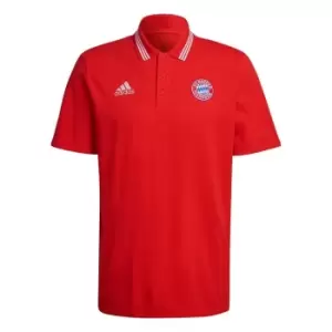 adidas FC Bayern DNA Polo Shirt Mens - Red