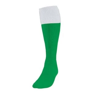 Image of Precision Turnover Football Socks Emerald/White UK Size 3-6
