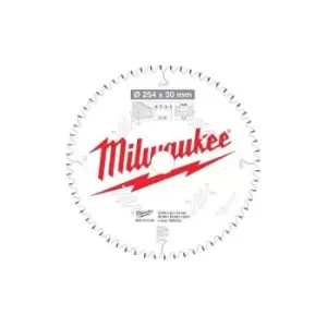 Image of Milwaukee 4932471320 254 x 30 x 3.0 x 60T Saw Blade
