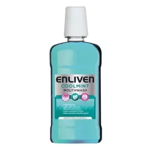 image of Enliven Total Care Cool Mint Alcohol Free Mouthwash 500ml