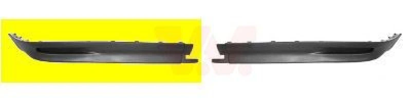 Image of VAN WEZEL Front splitter VAN WEZEL 5813504