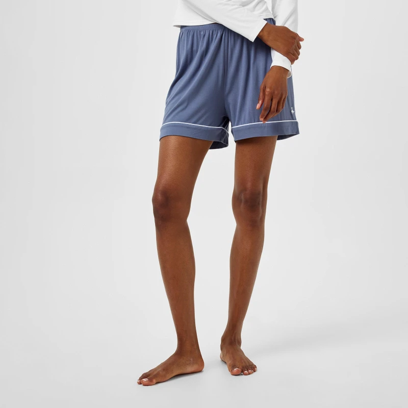 Image of Jack Wills Modal Sleep Shorts Womens - Grey Grey 8