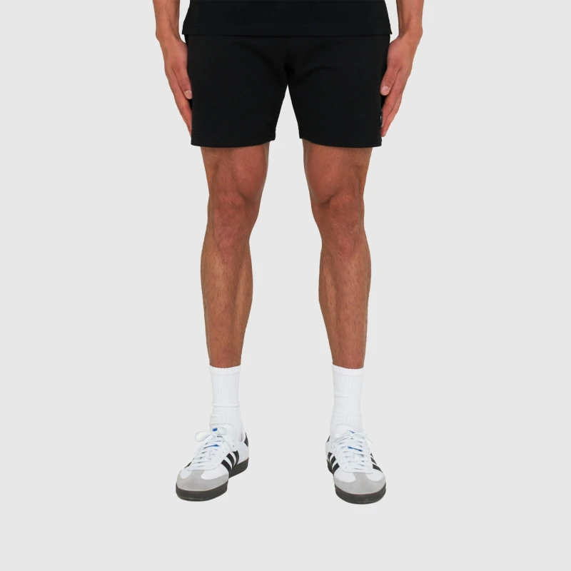 Image of Marshall Artist Mens Drawstring Logo Patch Chino Shorts Black male Small
