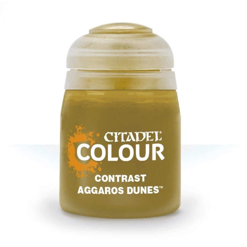 Image of Citadel Games Workshop Colour Contrast: Aggaros Dunes (18ml) Paint Multi