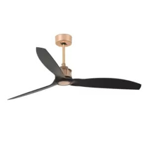 image of Just Copper, Black Ceiling Fan Smart - Remote Included