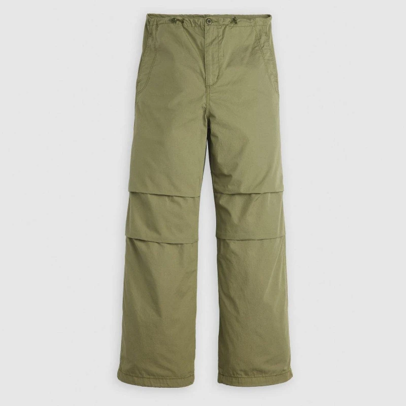 Image of Levis Womens Parachute Pants Deep Lichen Grn female 14 (L)