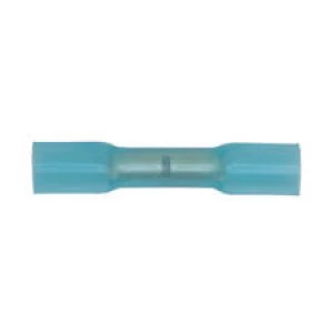 Image of Sealey RTSB100 Heat Shrink Butt Connector Terminal Ø4.8mm Red