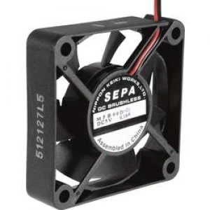 image of Axial fan 12 Vdc 25.2 m3h L x W x H 60 x 60 x 15mm SEPA