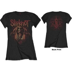 Image of Slipknot - Evil Witch Womens Large T-Shirt - Black