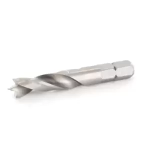 Image of FAMAG 9PCS HSS-Ground Brad Point Drill Bits 1/4" Hex Shank Short Set in Wooden C