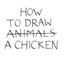 Image of How to Draw a Chicken