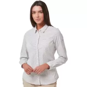 Image of Craghoppers Womens NosiLife Gisele Wicking Long Sleeve Shirt 10 - Bust 34' (86cm)