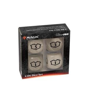 image of Ultra Pro Magic The Gathering: Deluxe 22mm Loyalty Dice White