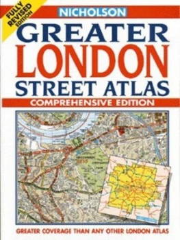 Image of Nicholson Greater London Street Atlas Hardback