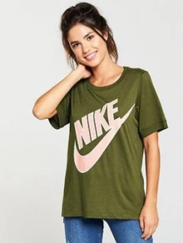 Image of Nike Sportswear Futura Tee Olive Olive Size L Women