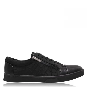 Image of Calvin Klein Ibrahim Low Top Trainers - Black