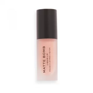 Image of Makeup Revolution Matte Bomb Liquid Lipstick Nude Allure