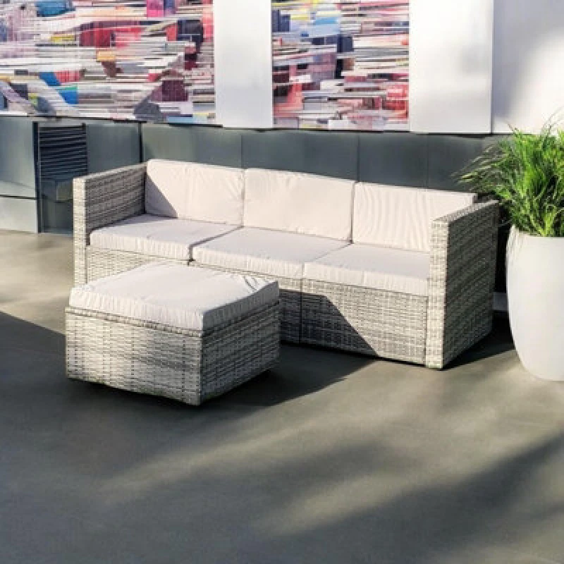 Image of MSL RATTAN SOFA SET