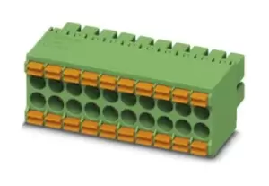 Phoenix Contact Dfmc 1,5/20-St-3,5 Terminal Block, Pluggable, 20Pos, 16Awg