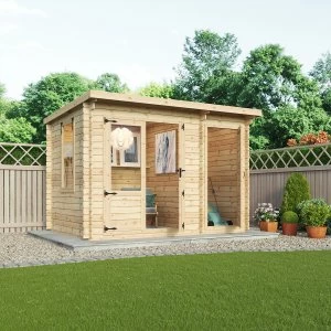 Image of Mercia Delamere Log Cabin - 3.5 x 2.4m