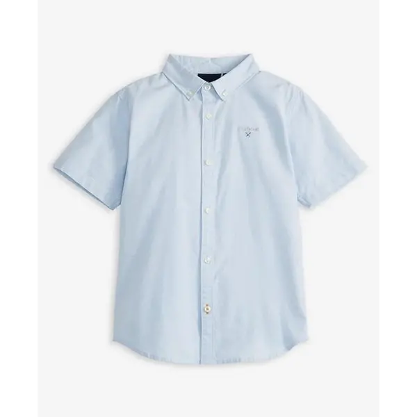 image of Barbour Boys' Camford Tailored Shirt - Blue 7 - 8 Years