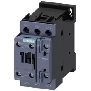 Image of Siemens 3RT2026-1AP00 Contactor 3 makers 11 kW 230 V AC 25 A + auxiliary contact