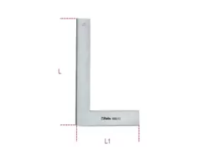 Image of Beta Tools 1668 Normalized Ground Steel Square 100 x 70mm 016680210