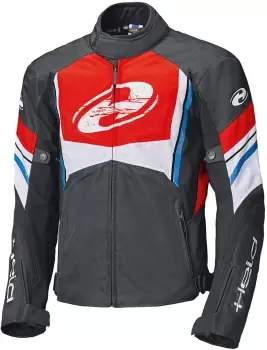 Image of Held Baxley Top Motorcycle Textile Jacket, black-red-blue, Size L, black-red-blue, Size L