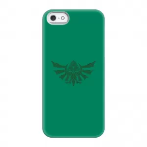 image of Nintendo The Legend Of Zelda Tribal Hyrule Crest Phone Case - iPhone 5/5s - Snap Case - Gloss