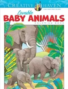 Image of Creative Haven Lovable Baby Animals Coloring Book