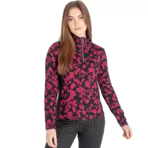 image of Dare 2b Womens Immortal Jacquard Knit Half Zip Sweater UK 12- Bust 38', (97cm)